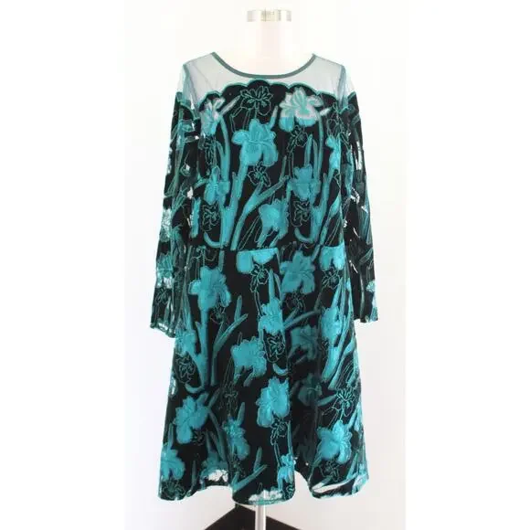 Anthropologie | Dresses | Eva Franco Anthropologie Juliet Embroidered Velvet Mesh Dress 6w Green Floral | Poshmark Anthropologie | Dresses | Eva Franco Anthropologie Juliet Embroidered Velvet Mesh Dress 6w Green Floral | Poshmark